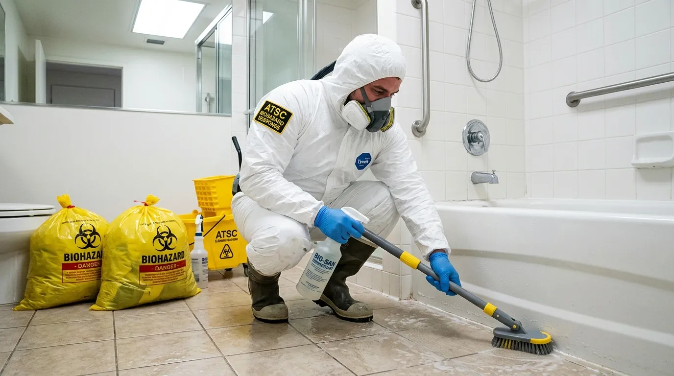 Decontamination equipment deployed for Blood Cleanup in New Hope